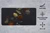 MuchoWow® Mauspad Mousepad Kräuter - Schwarz - Gewürze - Produktbild-Vorschau 2