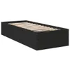 vidaXL Postelový rošt černý 90x190 cm Dřevěný materiál Náhled obrázku produktu 1