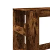 vidaXL Barový stůl s policí kouřový dub 90x40x103,5 cm Náhled obrázku produktu 7