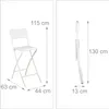 Relaxdays Barhocker klappbar, 2er Set, Rattan-Optik, Produktbild-Vorschau 6