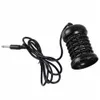 A black ionic foot bath spa device with a cord and plug, isolated on a white background. Produktbild-Vorschau