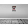 vianmo Holzschild 30x20 cm warning man cave enter at your Produktbild-Vorschau 2
