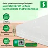 Orthopädische Matratze 90x200 H2/H3 deLuxe 7 Zonen, 22cm Produktbild-Vorschau 7
