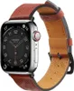 Armband Leder für Apple Watch 38 / 40 / 41 mm Band Armband Produktbild-Vorschau 1