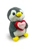 Plüschtier Pinguin 40 cm mit Herz – Weiches Kuscheltier, Produktbild-Vorschau 1