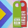 Nicht stören, Homeoffice oder Komm rein Türhänger in Produktbild-Vorschau 2
