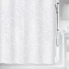 Spirella Creamy Silver Duschvorhang 180x200 Textil Weiß Produktbild-Vorschau 9