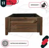KOTARBAU® Blumenkasten 60x60x30cm Pflanzkasten mit Vlies Produktbild-Vorschau 5
