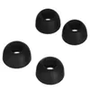Four black earbud tips are arranged on a white background. Anteprima dell’immagine prodotto