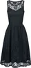 Gothicana by EMP Damen schwarzes ärmelloses Spitzenkleid Produktbild-Vorschau 1