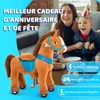 PonyCycle Modèle E Cheval à Monter avec roulettes Cheval à Voir les images du produit 2