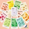 A collage of various Missha sheet mask packaging, each featuring a different ingredient and corresponding imagery. Anteprima dell’immagine prodotto