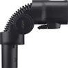 A close-up, studio shot of a black vacuum cleaner attachment. Podgląd zdjęcia produktu