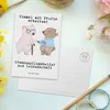 Mr. & Mrs. Panda Postkarte Krankenpflegehelfer Leidenschaft Produktbild-Vorschau 3