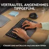 Logitech WAVE KEYS, schwarz - Kabellose ergonomische Produktbild-Vorschau 10