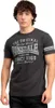 Pánské tričko regular fit WINNARD Anthracite/Grey L Náhled obrázku produktu 7