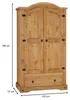 Kleiderschrank SALSA Garderobenschrank Mexiko Möbel Kiefer Produktbild-Vorschau 7