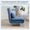 HOMCOM Schlafsessel 3-in-1 klappbar Schlafsofa mit Produktbild-Vorschau 6