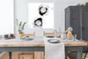 MuchoWow® Poster Rosen - Blumen - Rauch - Zeitungspapier - Produktbild-Vorschau 3