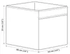 DRÖNA Ikea Fach, schwarz, 33x38x33 Produktbild-Vorschau 3