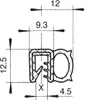 DS7 - EPDM Kantenschutz Dichtungs Profil Gummi Dichtung Produktbild-Vorschau 2