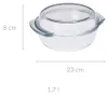 DoaBuy ovenschaal met deksel glas 23x205x8 cm - 1700 ml Anteprima dell’immagine prodotto 6