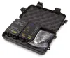 A black plastic case containing network testing equipment. Podgląd zdjęcia produktu