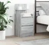 vidaXL Noční stolky se 2 zásuvkami 2 ks. Grey Sonoma Náhled obrázku produktu 1