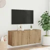 vidaXL TV nástěnná skříňka Artisan dub 100x30x41 cm Náhled obrázku produktu 3