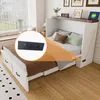 Lit rabattable Merax 140x200 cm avec espace de rangement, Voir les images du produit 4