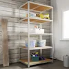 Deco4Home Regał | 5 Poziomów | 220x90x40 cm | Udźwig Półki Podgląd zdjęcia produktu 2