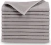 10er Set Gästetücher in 30x50 cm, grau, Baumwolle Produktbild-Vorschau 1