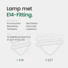 Spectrum LED Buislamp T25 E14 Mat - 1.5W 140lm 3000K - Productafbeelding-voorbeeld 5