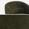 sweeek - 360°-Drehsessel mit Stoffbezug - Khaki Produktbild-Vorschau 5