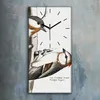 Küche Wohnzimmer Wand Leinwand Uhr 30x60 Zeichnen von Produktbild-Vorschau 2
