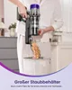 Akku Staubsauger 800W/80KPa/75Min mit Tierpflegebürste | 1M Produktbild-Vorschau 6