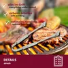 HOOZ 3x Grillbesteck Set Edelstahl, Grillkoffer mit Produktbild-Vorschau 3