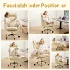 HOFFREE Ergonomiczne krzesło biurowe na kółkach, z szerokim Podgląd zdjęcia produktu 2