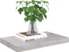 vidaXL Mensole sospese 2 pz. Grigio cemento 50x23x3,8 cm Anteprima dell’immagine prodotto 12