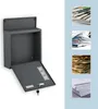 Relaxdays Briefkasten mit Sichtfenstern, HxBxT: 33 x 35 x Produktbild-Vorschau 6