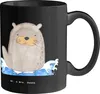 Mr. & Mrs. Panda Pott Schwimmen Pfade - Schwarz - Geschenk, Produktbild-Vorschau 1