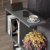 DECORTIE Homemania Modern Beistelltisch Anthrazit Grau Produktbild-Vorschau 2