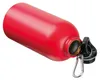 Edelstahl Trinkflasche / mit Karabiner / 500ml / Farbe rot Produktbild-Vorschau 1
