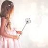 Relaxdays Feenflügel mit Zauberstab, Fee Kostüm Kinder, Produktbild-Vorschau 6