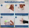 Instructions for using a baby bottle. Produktbild-Vorschau