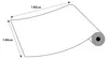 Wachstuchtischdecke 140x140 cm - Schmetterlinge - Produktbild-Vorschau 5