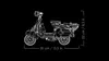 LEGO 10298 Icons Vespa 125, scooter d'epoca italiano Anteprima dell’immagine prodotto 24