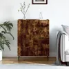 vidaXL Příborník kouřový dub 69,5x34x90 cm výrobek ze dřeva Náhled obrázku produktu 1