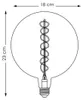 HOME SWEET HOME LED Globe E27 6W Amber Glass LED-Kugel, Produktbild-Vorschau 6