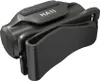 A close-up studio shot of a black Nitecore HA11 headlamp with a clip attachment. Podgląd zdjęcia produktu